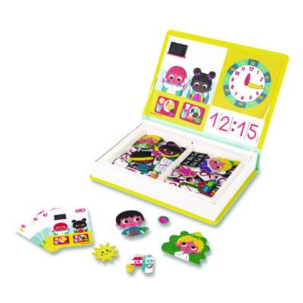 Magneti'Books, Learn To Tell Time, Grades Pre-K To 3, 91 Pieces