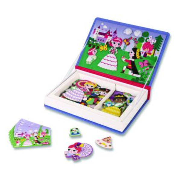 Magneti'Books, Princesses, Ages 3 To 8, 62 Pieces