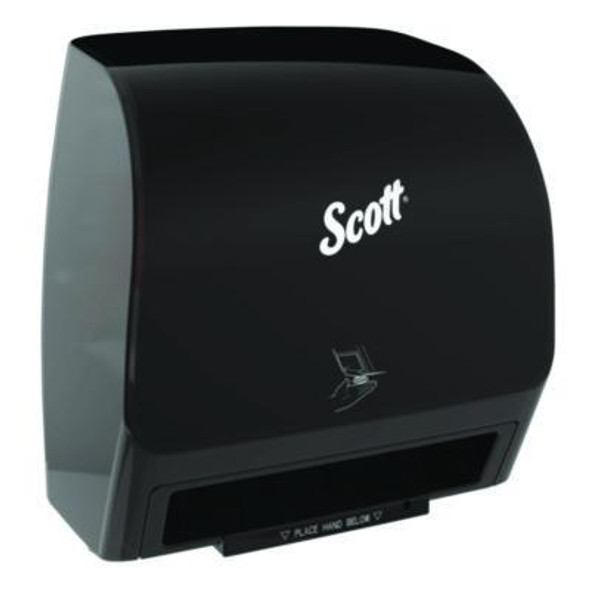 Slimroll Electronic Towel Dispenser, 12.35 x 7.25 x 11.8, Black