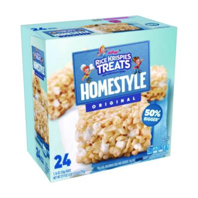 Rice Krispies Treats Homestyle Original Cereal Bar, 1.16 Bar, 24/Box
