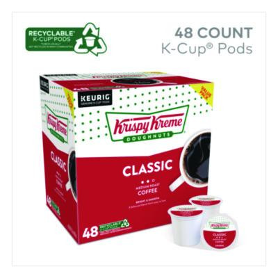 Classic Coffee K-Cups, Medium Roast, 0.33 Oz, 48/Box