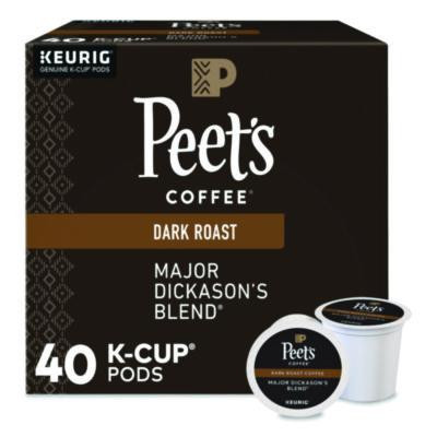 Major Dickason's Blend K-Cups, 0.44 Oz, 40/Box