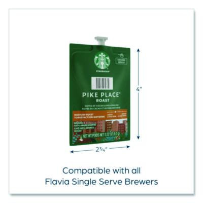 Starbucks Pike Place Roast Coffee Freshpack, 38/Carton