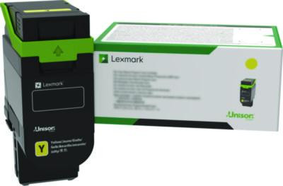 75M10Y0 Toner, 2,000 Page-Yield, Yellow
