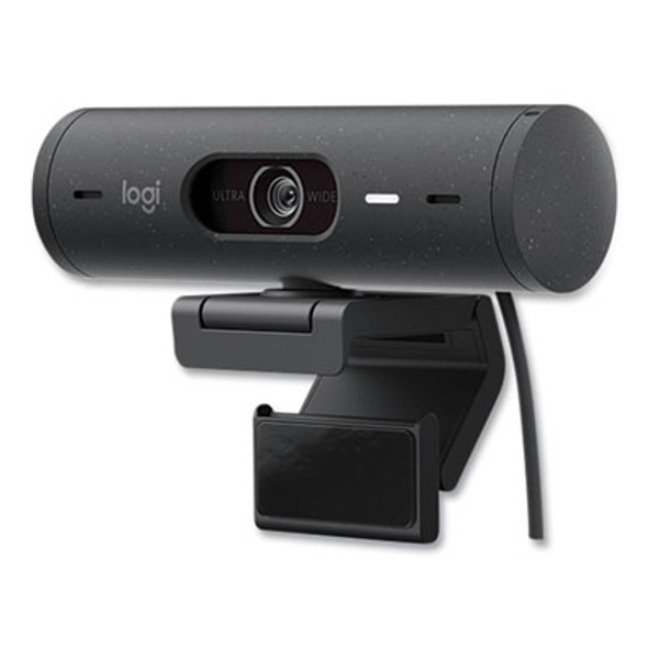 Brio 500 Hd 1080P Webcam, 1920 Pixels x 1080 Pixels, 4 Mpixels, Graphite