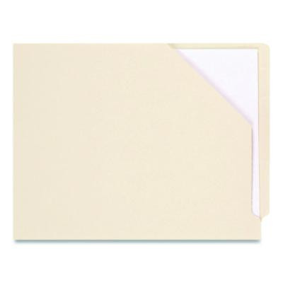 File Pocket, End Tab, Letter Size, Manila, 100/Box