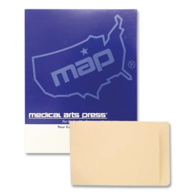 Compact File Pocket, Top Tabs, Manila, 100/Box