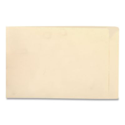 Compact File Pocket, Top Tabs, Manila, 100/Box