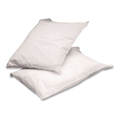 Disposable Everyday Pillow Cover, 21 x 30,  White, 100/Carton