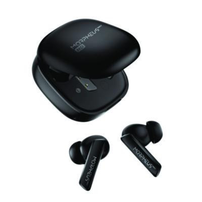 Nemesis Anc Wireless Noise Cancelling Earbuds, Black