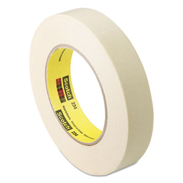 General Purpose Masking Tape 234, 3" Core, 24 Mm x 55 m, Tan, 9/Pack