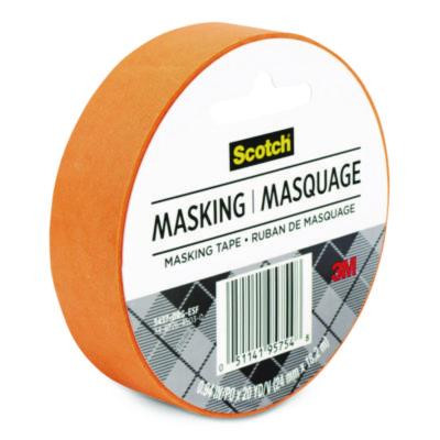 Expressions Masking Tape, 3" Core, 0.94" X 20 Yds, Tangerine