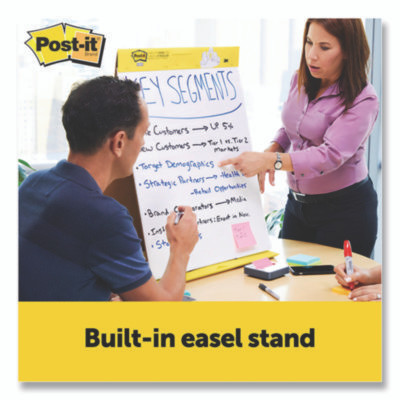 Original Tabletop Easel Pad With Self-Stick Sheets, Unruled, (20) White 20 x 23 Sheets, 4/Pack