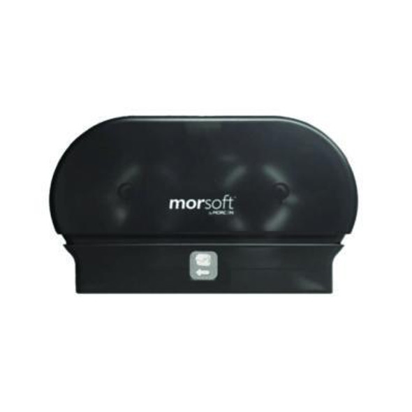 Morsoft Small Core Tissue Dispenser, 11.86 x 5.48 x 7.32, Black Translucent