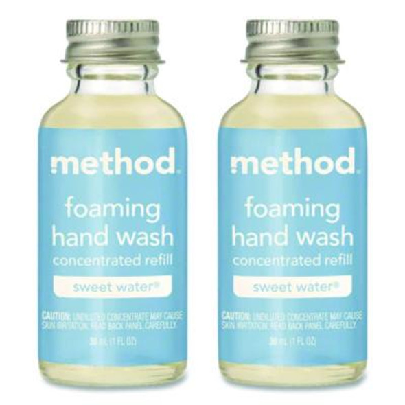 Refill + Reuse Foaming Hand Soap Refill, Sweetwater Scent, 1 Oz Refill Bottle, 2/Pack