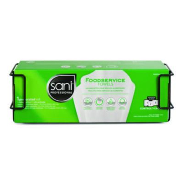 Foodservice Towel Bracket, 18 x 8 x 8, Black