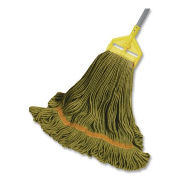 Quick Change Mop Handle. 0.94"Dia x 60", Plastic, Yellow