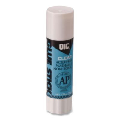 Glue Stick, 0.28 Oz, Dries Clear