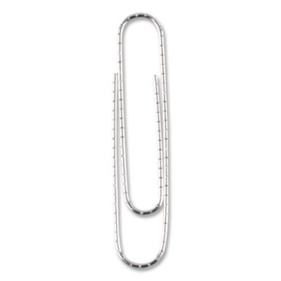 Premium Jumbo Paper Clips, Jumbo, Smooth, Silver, 100/Box, 10 Boxes/Pack