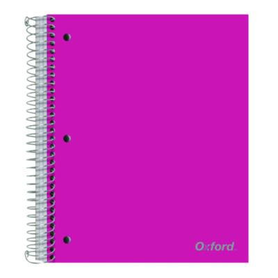 Three-Subject Notebook, Medium/College Rule, Randomly Assorted Cover Color, (150) 11 x 9 Sheets