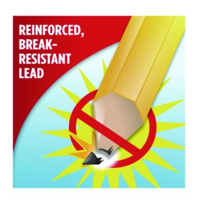 Everstrong #2 Pre-Sharpened Woodcase Pencils, Hb (#2), Black Lead, Yellow Barrel, 72/Box