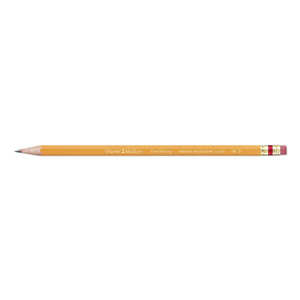 Everstrong #2 Pencils, Hb (#2), Black Lead, Yellow Barrel, 24/Pack