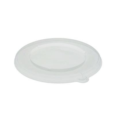 Earthchoice Pp Lid For Fiber Blend Bowl, 8" Diameter, Clear, Plastic, 200/Carton