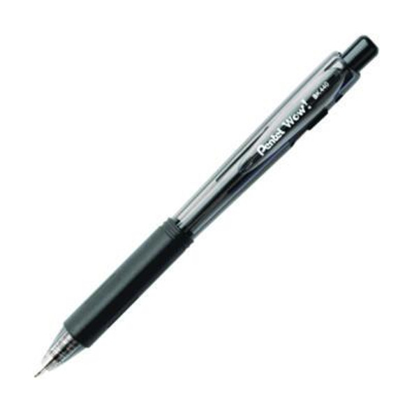 Wow! Ballpoint Pen, Retractable, Medium 1 Mm, Assorted Ink And Barrel Colors, 18/Pack