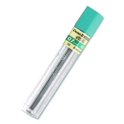 Super Hi-Polymer Lead Refill, 0.7 Mm, Hb, Black, 12 Leads/Tube, 3 Tubes/Pack