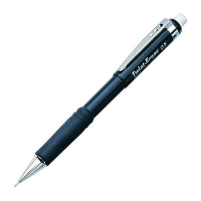 Twist-Erase Iii Mechanical Pencil, 0.5 Mm, Hb (#2), Black Lead, Black/Blue Barrel, 2/Pack
