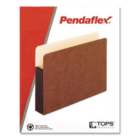 Redrope Watershed Expanding File Pockets, 5.25" Expansion, Letter Size, Redrope