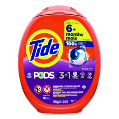 Pods Laundry Detergent, Spring Meadow, 112 Pods/Tub