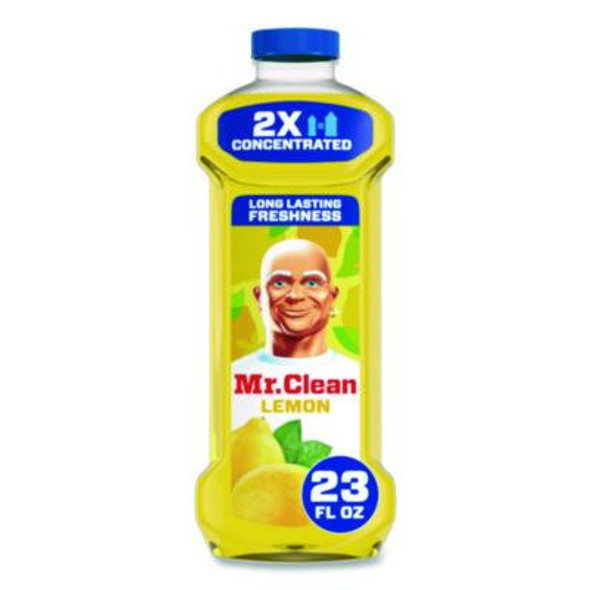 Multi-Surface Antibacterial Cleaner, Lemon Scent, 23 Oz Bottle, 6/Carton
