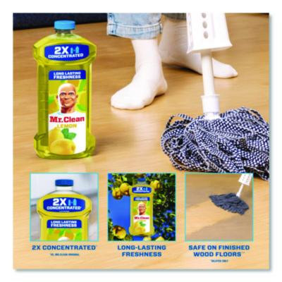 Multi-Surface Antibacterial Cleaner, Lemon Scent, 23 Oz Bottle, 6/Carton