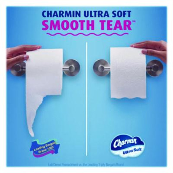 Ultra Soft Bathroom Tissue, Septic Safe, 2-Ply, White, 336 Sheets/Roll, 12 Rolls/Pack