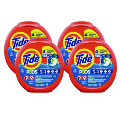 Pods Laundry Detergent, Tide Original, 76 Pods