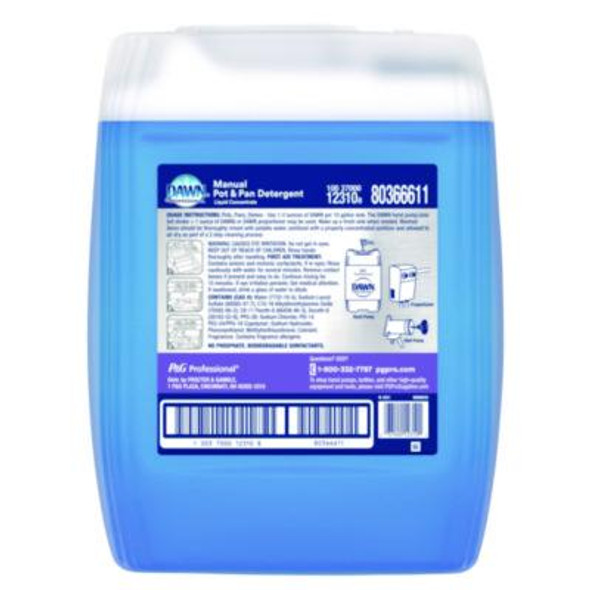 Professional Manual Pot And Pan Dish Detergent, Original Scent, 5 Gal Bottle, 34/Pallet