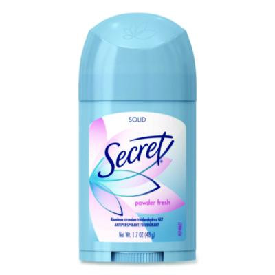 Invisible Solid Anti-Perspirant And Deodorant, Powder Fresh Scent, 1.7 Oz Stick