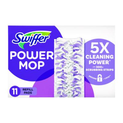 Powermop Mopping Pads, 11.41 x 5.31, 11/Box, 2 Boxes/Carton