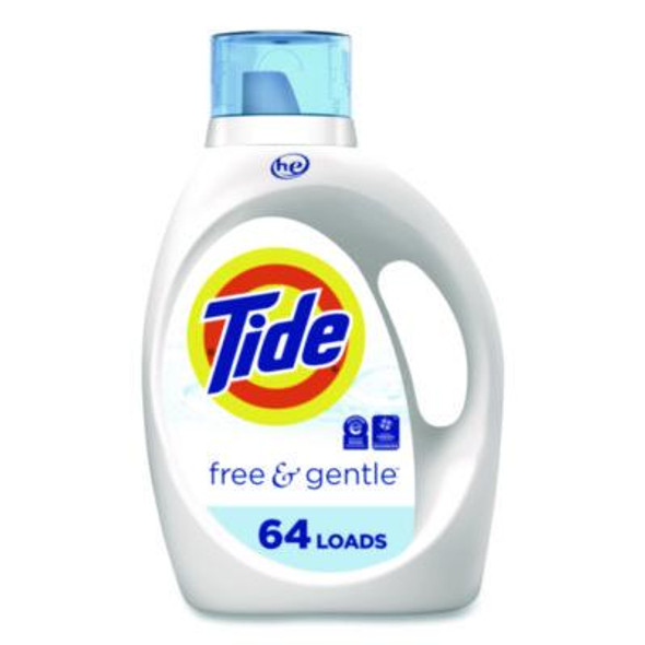 Free And Gentle Liquid Laundry Detergent, 64 Loads, 84 Oz Bottle