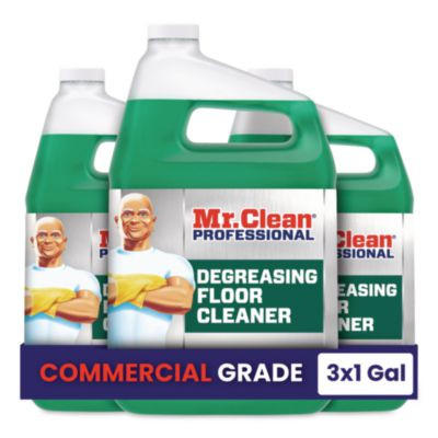 Degreasing Floor Cleaner, 1 Gal Bottle, 3/Carton