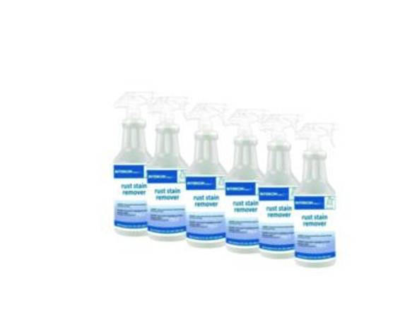 Rust Stain Remover, 32 Oz Spray Bottle, 6/Carton