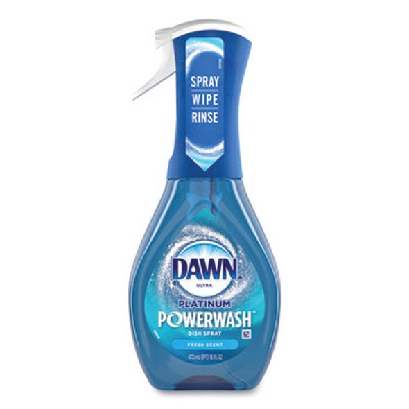 Platinum Powerwash Dish Spray, Fresh Scent, 16 Oz Spray Bottle