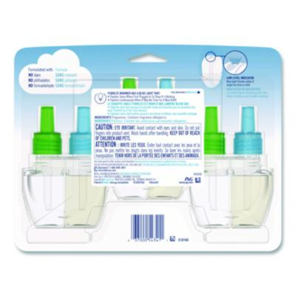 Plug Air Freshener Refills, Gain Original, 0.87 Oz, 3/Pack