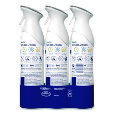 Air, Heavy-Duty Crisp Clean, 8.8 Oz Aerosol Spray, 3/Pack