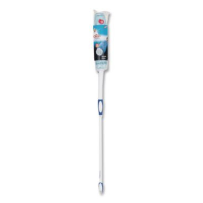 Supermop With Magic Eraser, 3.5" Blue Cotton Head, White Nylon Handle