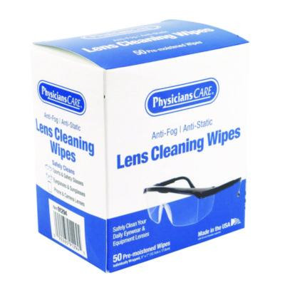 Lens Cleaning Wipe, 5 x 7, 50/Box