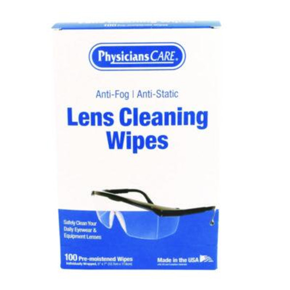 Lens Cleaning Wipe, 100/Box