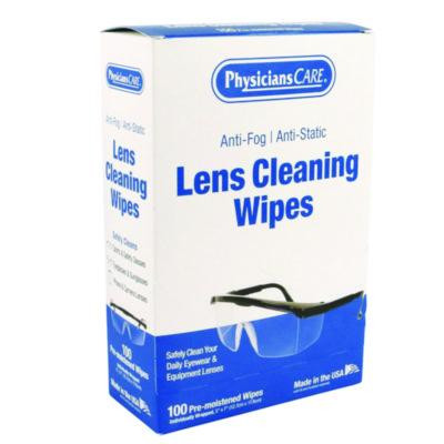 Lens Cleaning Wipe, 5 x 7, 100/Box