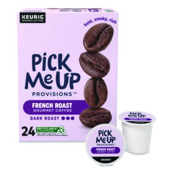 French Roast Coffee K-Cups, 24/Box